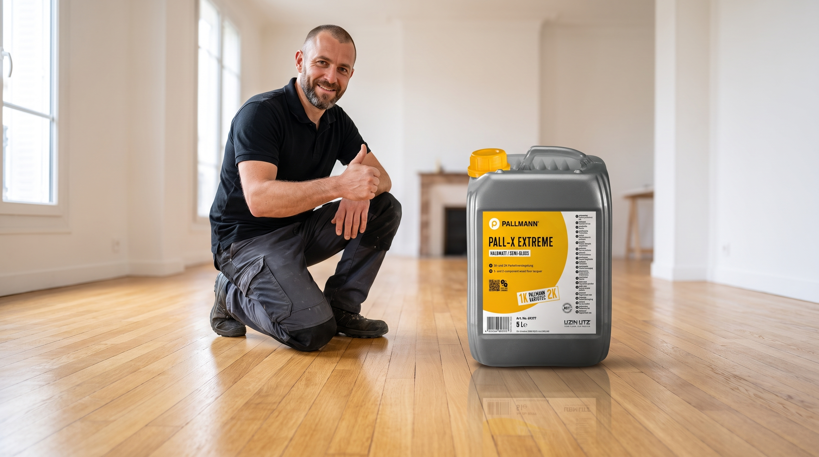 Vitrificateur professionnel bicomposant PALL-X Extreme