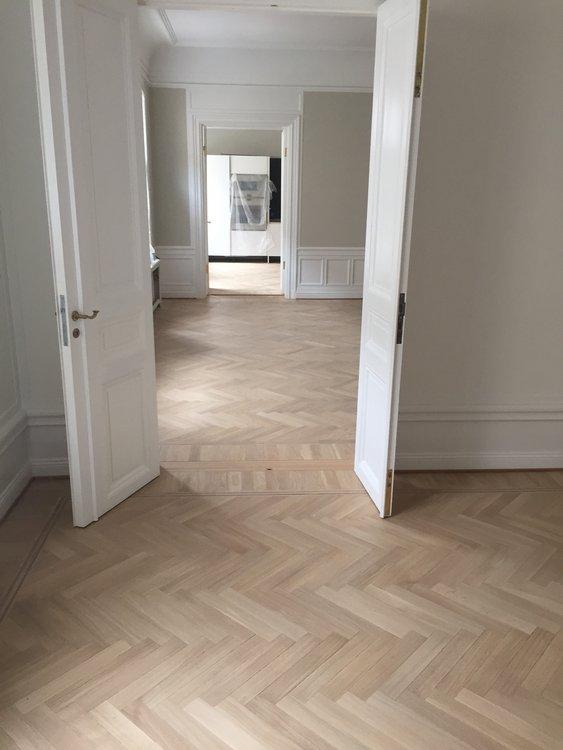Vitrification parquet