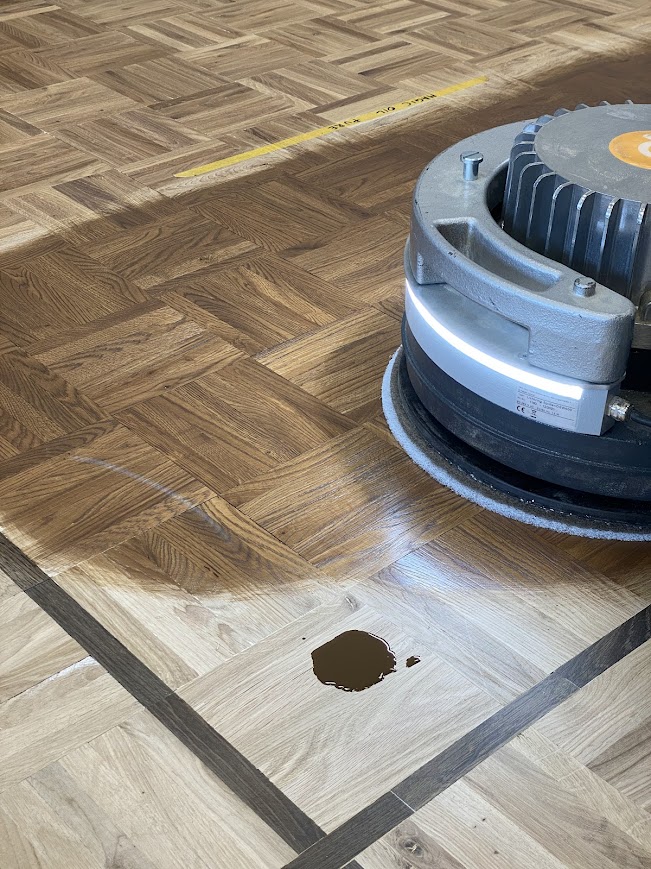 Ponçage parquet ancien diagnostic
