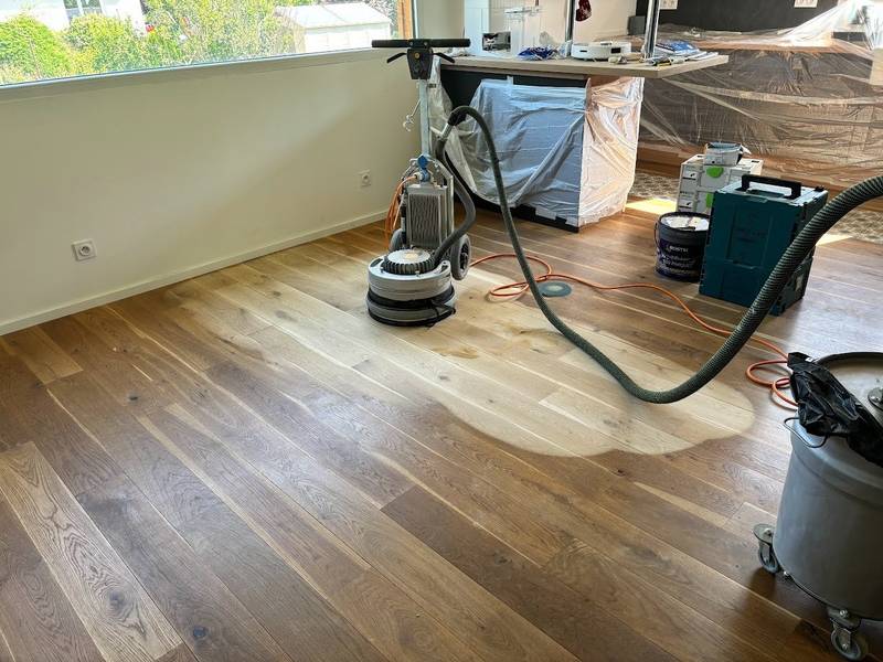 Ponçage de parquet professionnel à Ostwald – Les Ponceurs Réunis