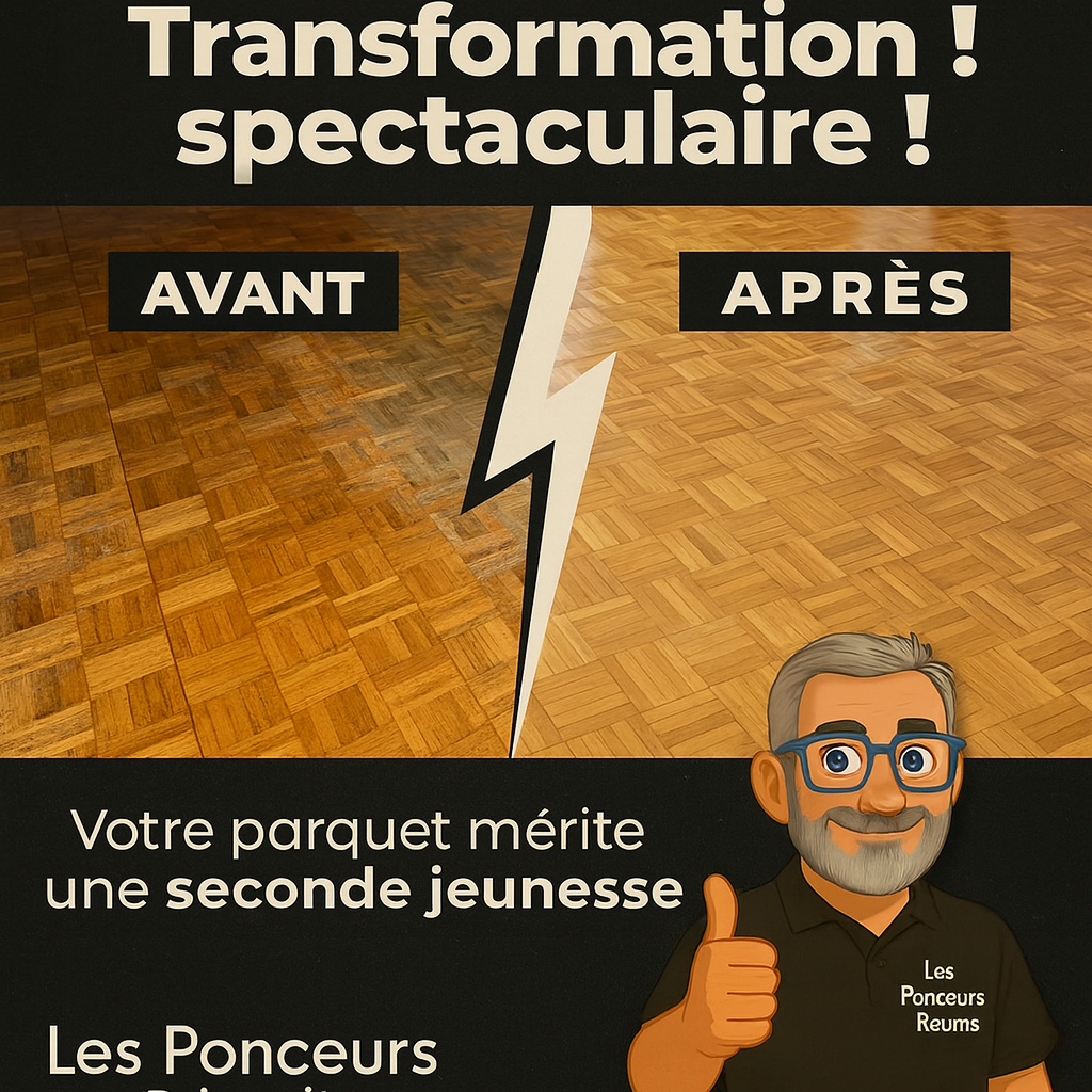 Rénovation parquet : prix au m² dès 42 € HT | Les Ponceurs Réunis