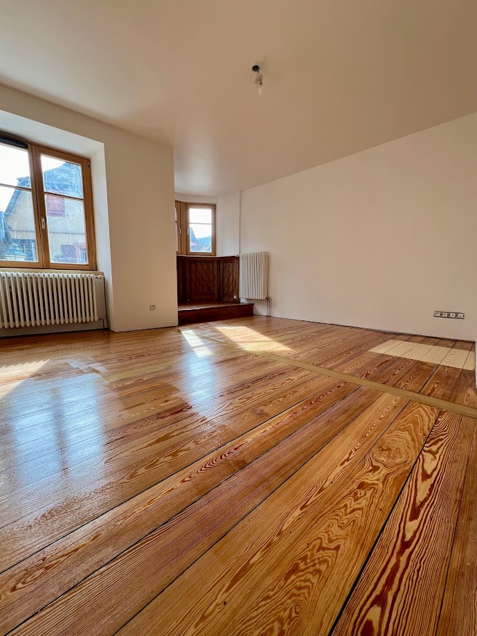Rénovation de parquet en Alsace