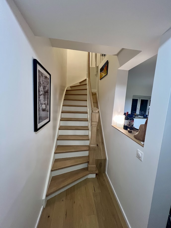 Aérogommage escalier – Rénovation d'escalier bois à Obernai