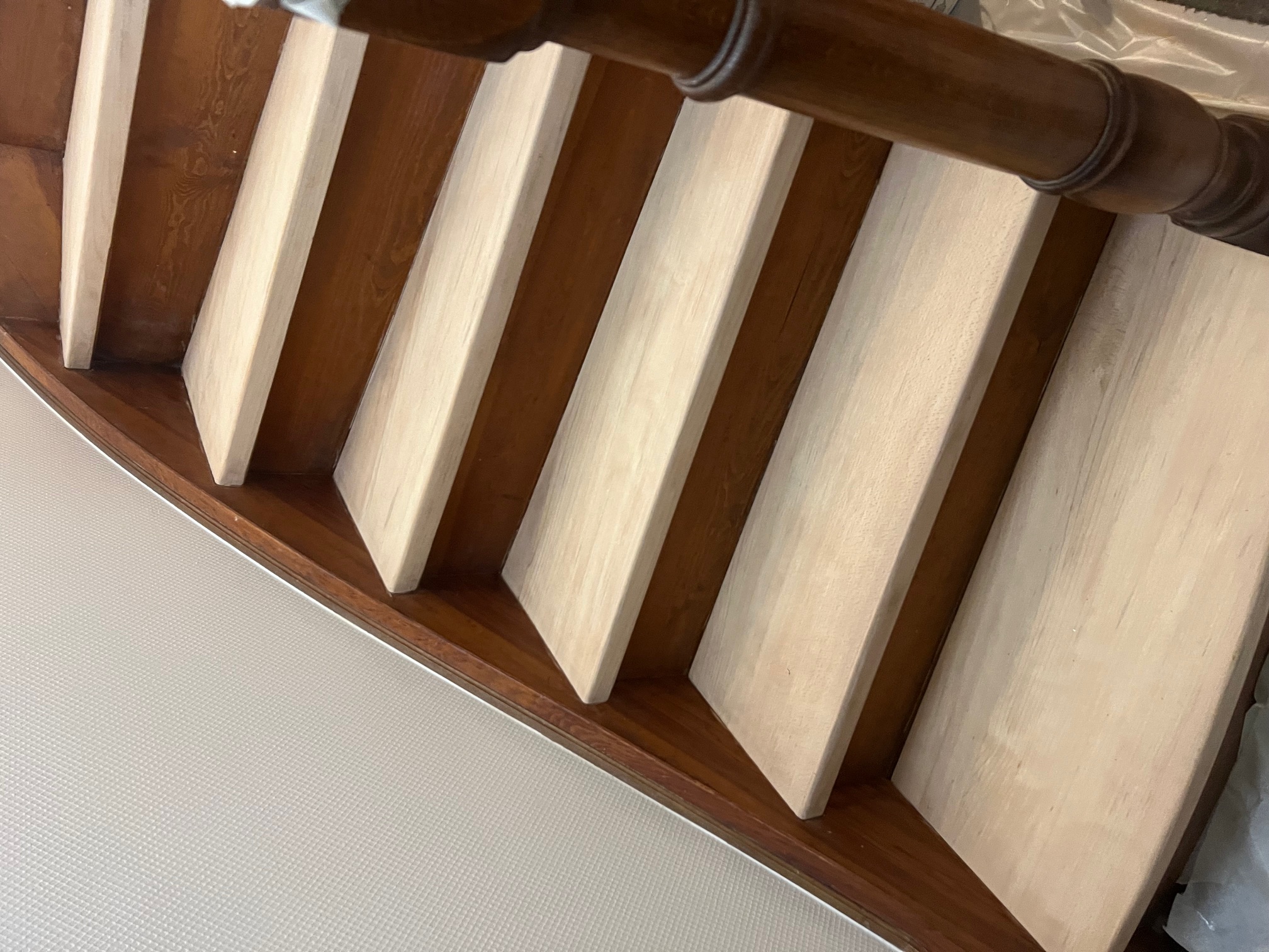 Rénovation escalier bois à Mulhouse proche RIXHEIM